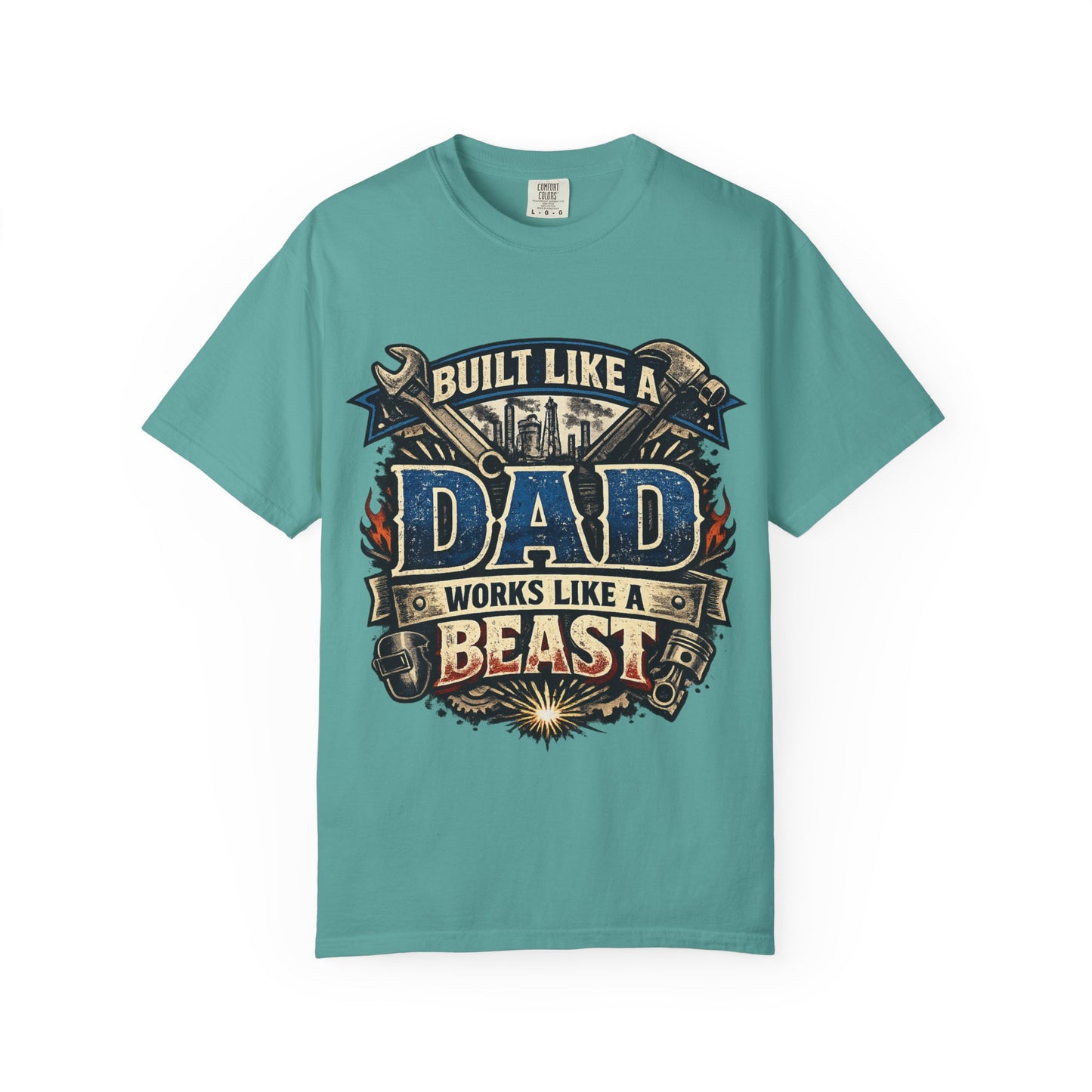 Blue Collar Dad Tee