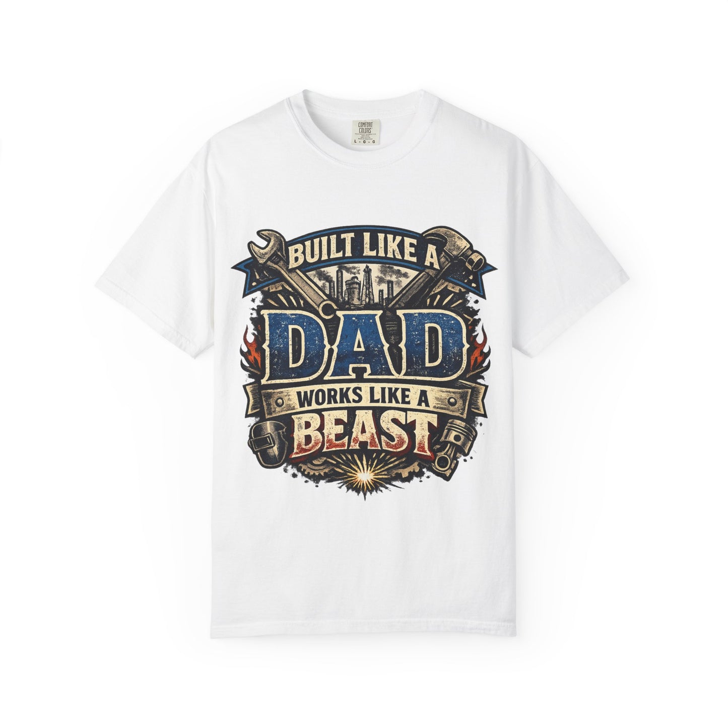 Blue Collar Dad Tee