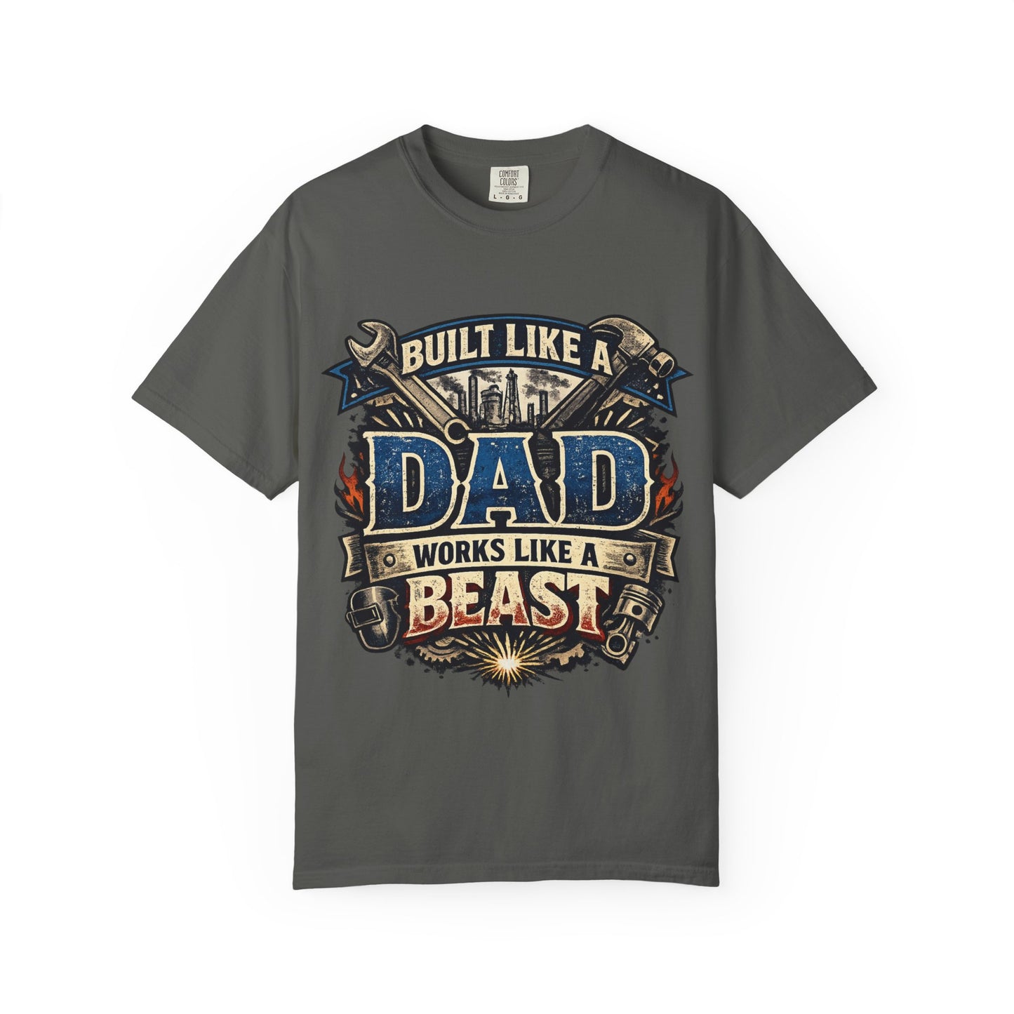 Blue Collar Dad Tee