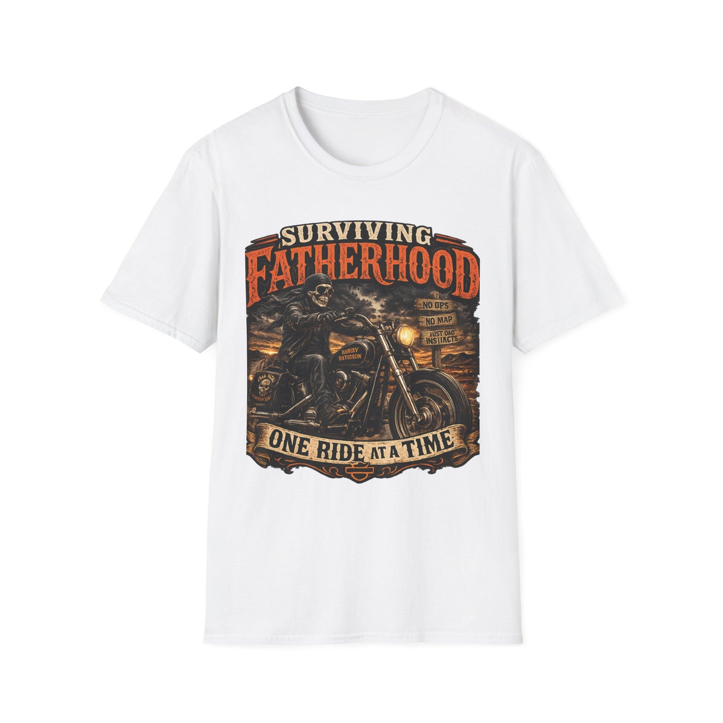 "One Ride at a Time" Dad Tee