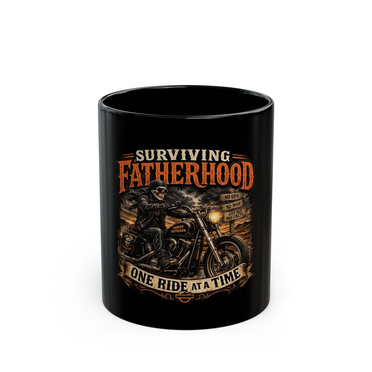 "One Ride at a Time" Coffee Cup