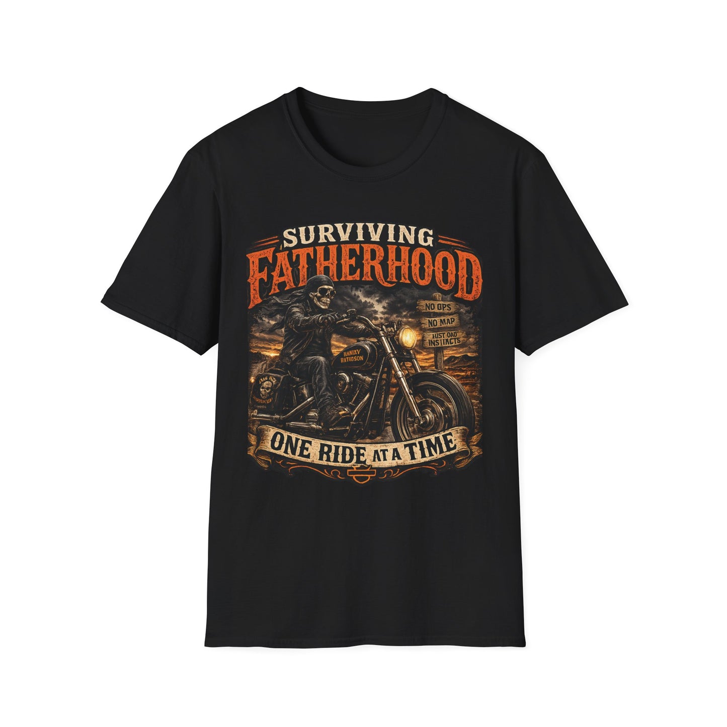 "One Ride at a Time" Dad Tee