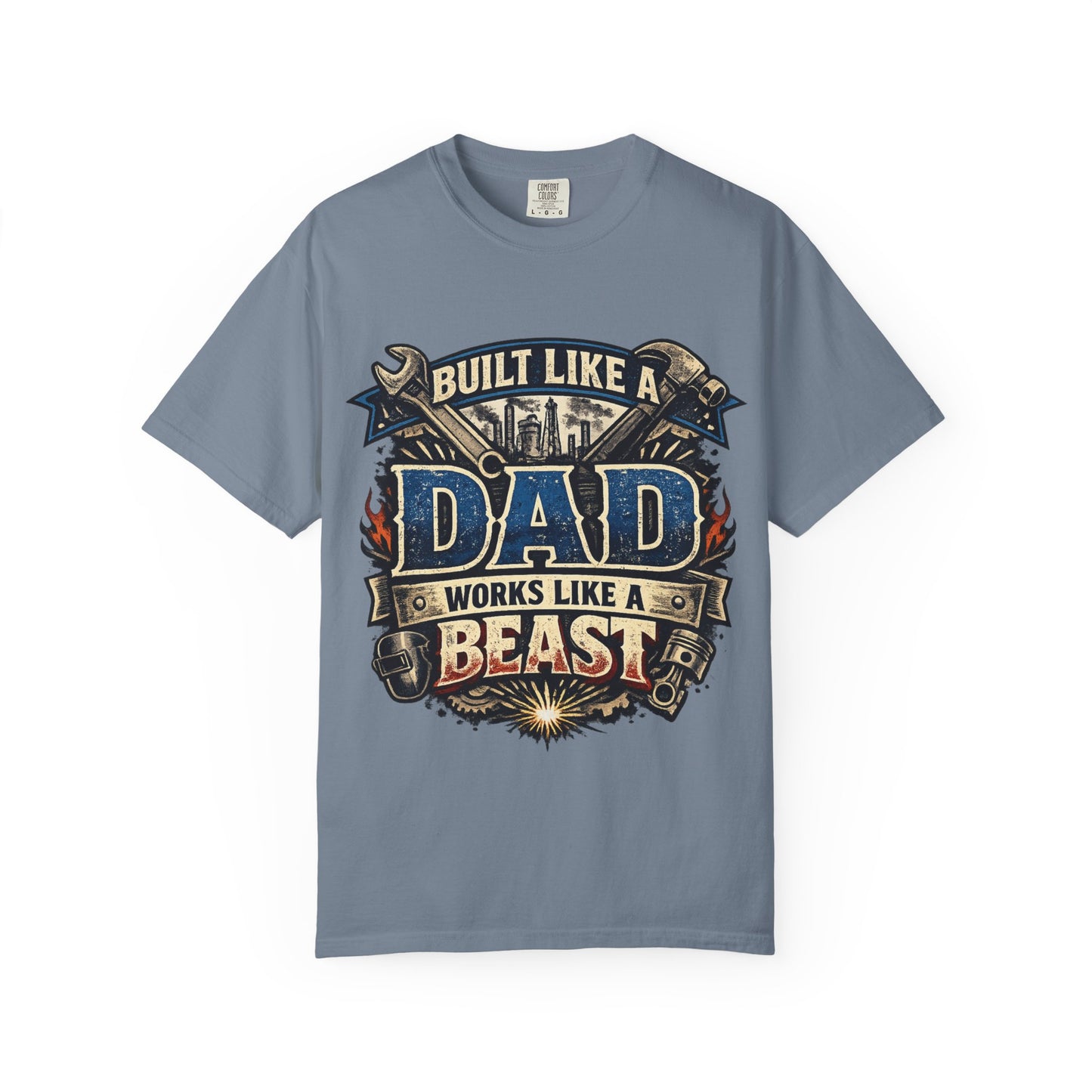 Blue Collar Dad Tee